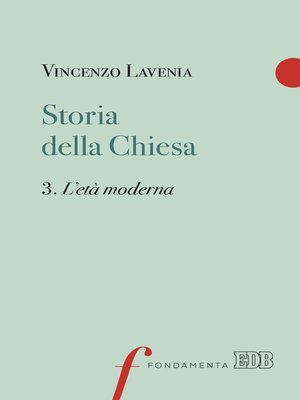 cover image of Storia della Chiesa 3. L'età moderna